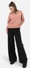 Lee relaxed graphic crew Sepia loose cotton women's sweatshirt with logo S