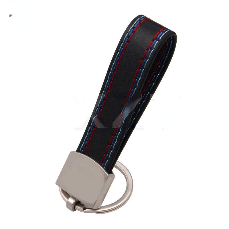 Leathe Metal Alloy Car Styling Car Keyring Keychain Key Chain Key Ring for BMW M Sport E46 E39 E60 F30 E90 F10 F30 E36 X5 E53
