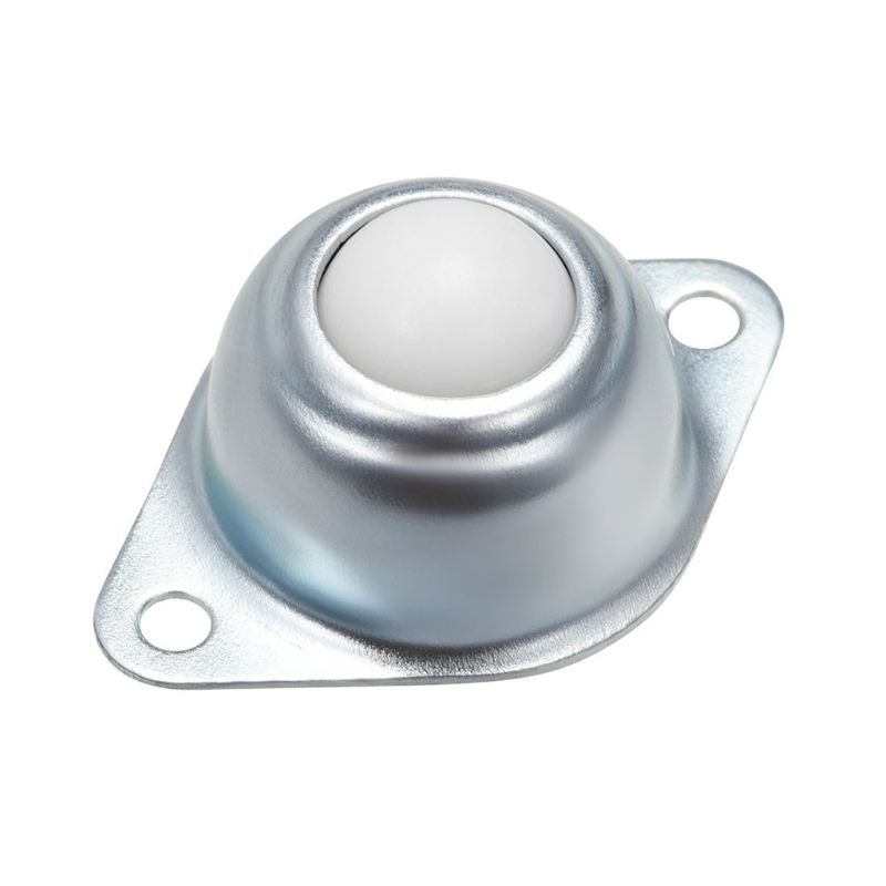 4PCS Mini Swivel Caster 360° Rotatable Round Ball Pulley Storage Box Roller for Furniture, Storage Boxes, Cabinet, Trash