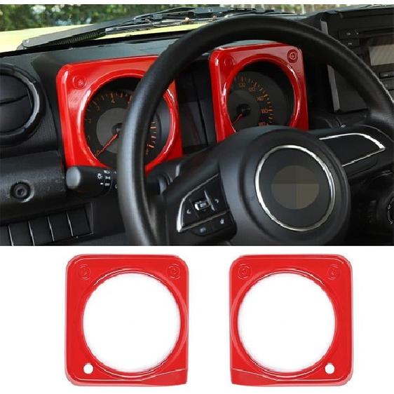 Interior Dashboard Panel Cover Trim Frame For Suzuki Jimny 2019+ Red Accessories