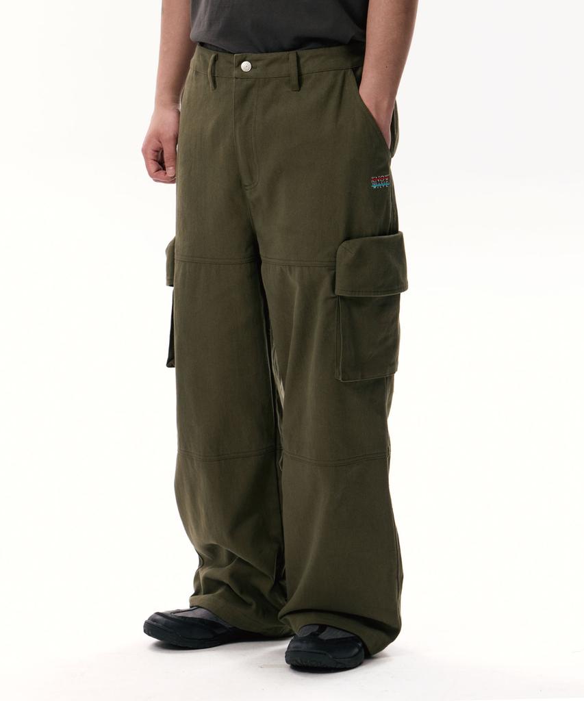 KNOW WAVE Know Wave Basic Cargo Pants Knb25006Khk (Khaki)