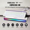 MechLands Aula Hero68 HE Wired Magnetic Gaming Keyboard with Rapid Hole Effect Adjustable 8kHz RGB Lightbox Backlight Switches, 0.01mm Actuation,