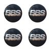 4 Pezzi 56mm 60mm 65mm 70mm 80mm Logo BBS Adesivi per Auto per Coprimozzi Ruota Auto Emblema Coprimozzo Cerchione Accessori Styling