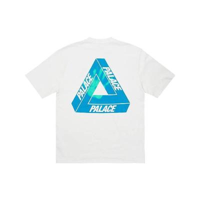 Palace Camiseta Reacto Tri-Ferg Blanca Unisex Tops P24ES029