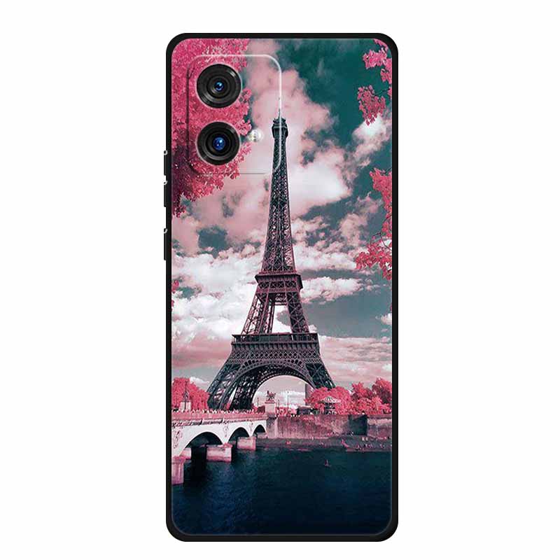For Motorola Moto G84 G54 5G Case Fashion TPU Soft Silicone Cover Phone Cases for Moto G54 MotoG84 2023 Original New Tiger Capa