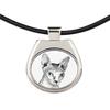 Sphynx – Cat necklace, personalized pendant with a photo | Art-Dog