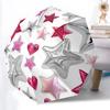 1pc Star Confetti Umbrella Portable Home Essential Umbrella Folding Umbrella Durable Iron Frame Yy251128003