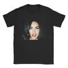 Megan Fox Portrait T Shirt For Unisex Cotton Funny Tshirts Crew Neck Tees Short Sleeve Clothes Gift Idea