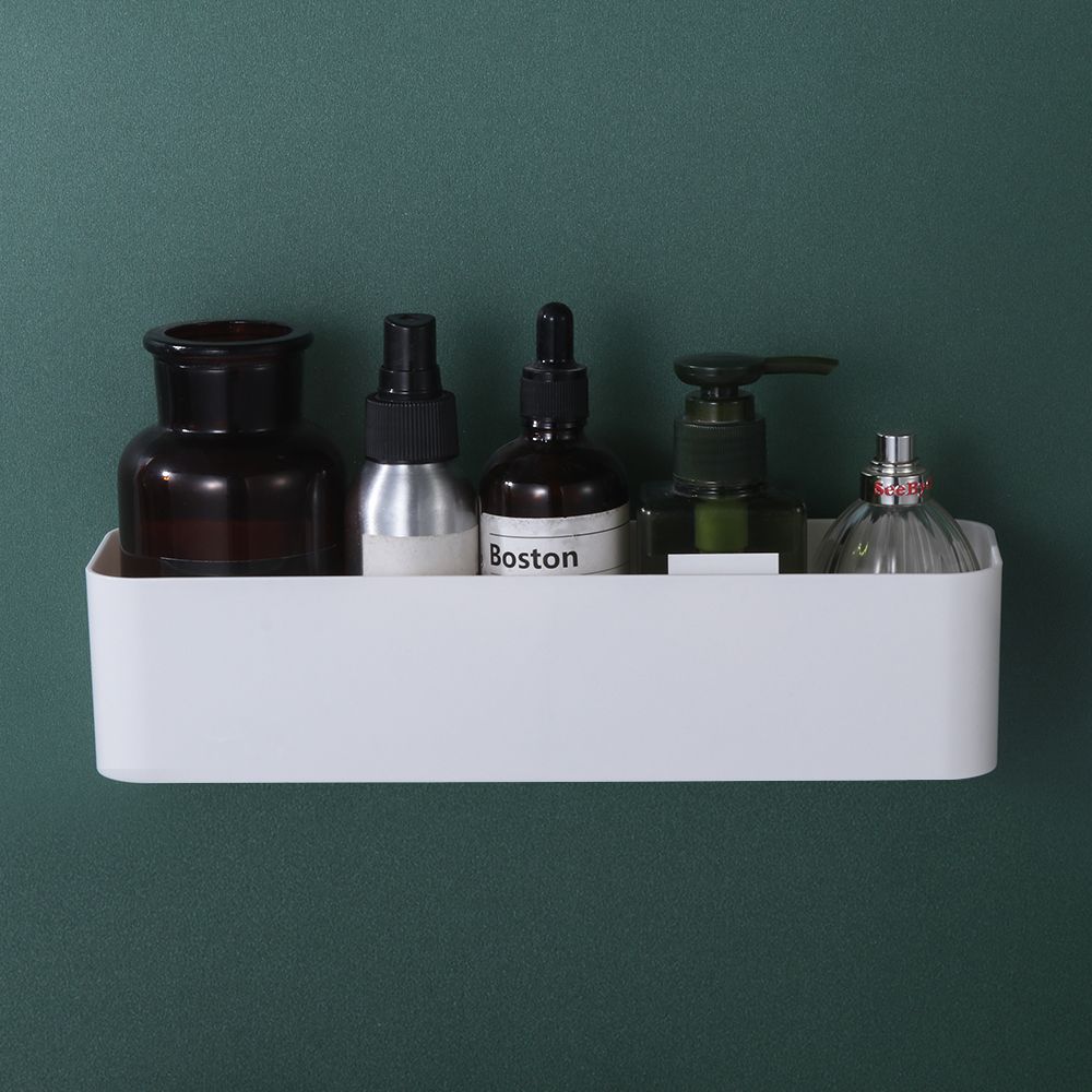 Sticky Stand Rack Storage Case Adhesive Hanger Fixed On Wall Wall Mounted Organizer Remote Control Holder Cosmetic Storage Box