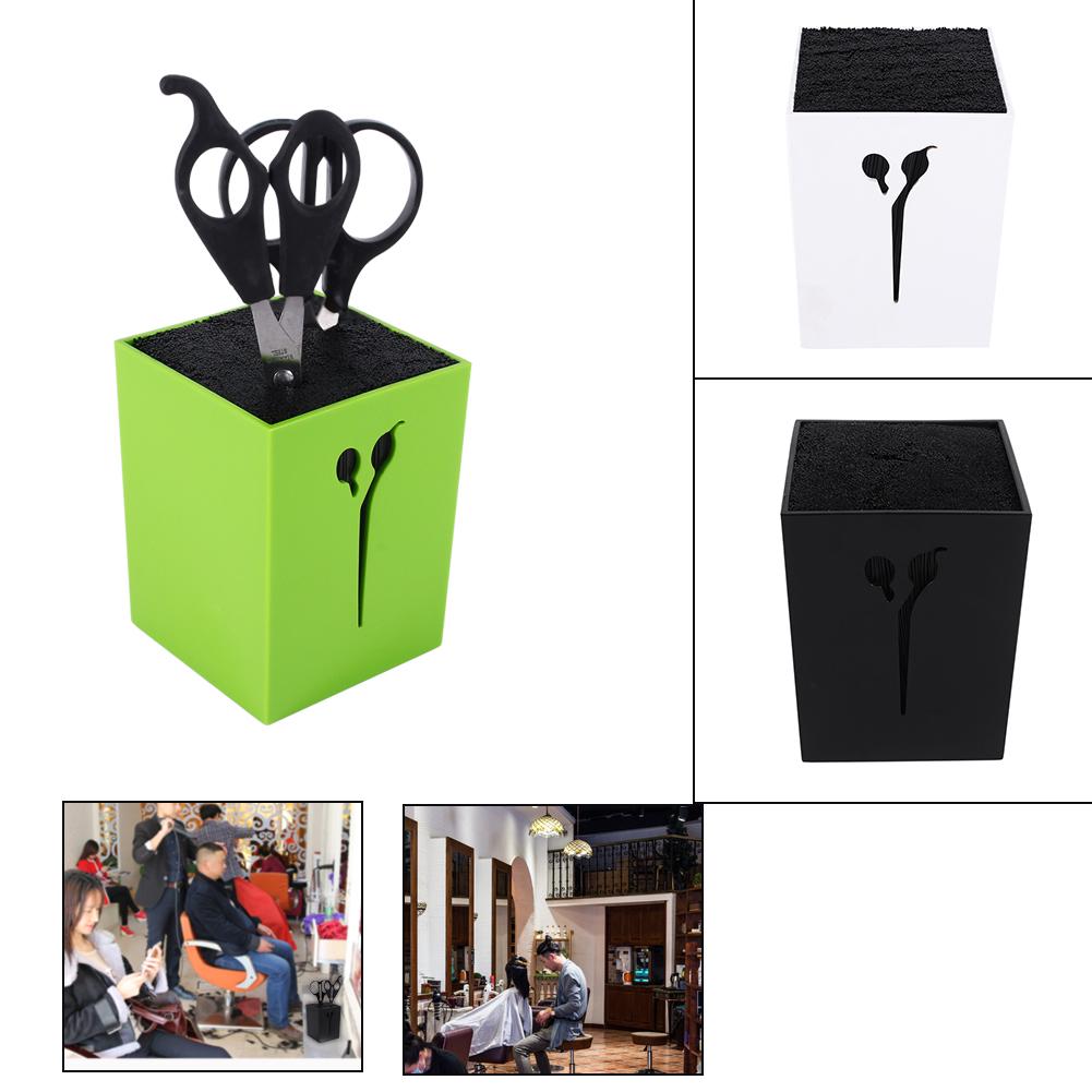 Professional Salon Hairdressing Barber Combs Clamps Scissors Holder Stand Tool