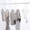Household Stainless Steel Shoe Drying Rack Outdoor Balcony Shoe Drying Rack Hooks Space Saving Bedroom Storage Closet Organizer