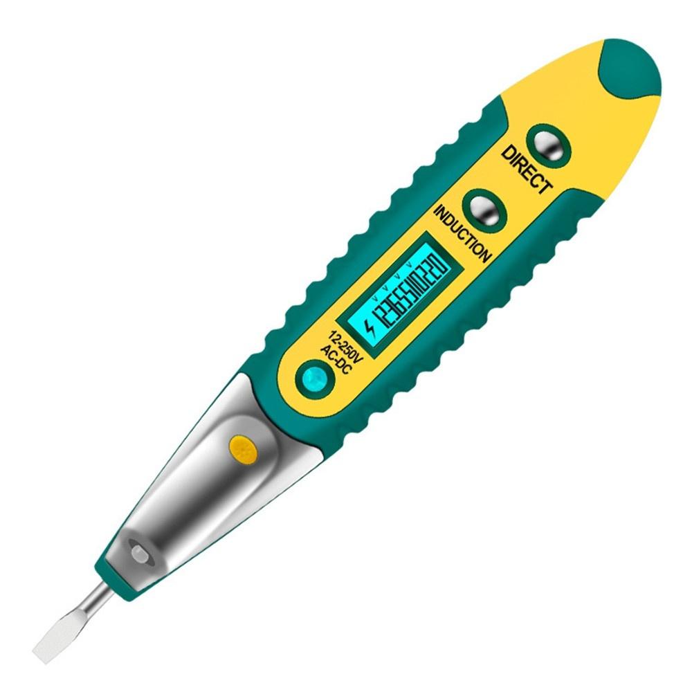 Multifunktionaler berührungsloser digitaler Teststift, Flüssigkristallanzeige, Schraubendreher, Ton- und Lichtalarm, elektrischer Teststift MYY