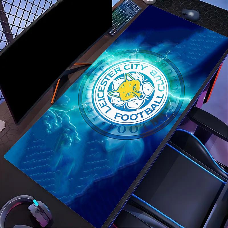 Leicester City Football Club Print  Cushion Non-slip Laptop Tablet Big Mousepad XXL Mat Mini PC Playmat With Lock edge