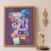 Diamond Painting Kit Unframed, Tangled Rapunzel Pascal Flynn, Classic Style Home Decor Craft, Perfect Gift Idea