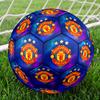 Manchester Crest Size 5 Soccer Football Machine-Stitched Indoor/Outdoor Training and Matches Unique Gift for Soccer Lovers