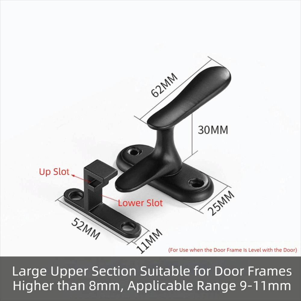 Hardware Door Sash Lock Stainless Steel Window Latch Handle Security Bolt Latch  Windows