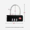 TSA Travel Luggage Padlock