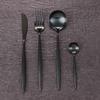 304 Portugal Thickened Stainless Steel Cutlery Set - Knife, Fork & Spoon for Restaurant or Hotel