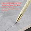 2Pcs Carbide Nib Separation Steel Alloy Marking Pen Diamond Glass Marking Needle  Tile Cutting