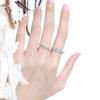 Chic Contemporary Style Adjustable Copper Ring For Women Unique Fashion Statement