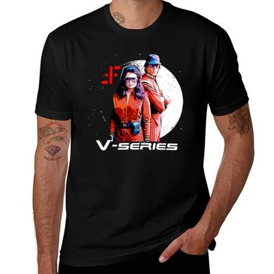 La Serie de TV de los 80 Los Visitantes V Camiseta Ajuste Estándar Camiseta Lisa