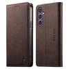 Wallet Case for Galaxy S24 - Leather/PU, Brown, With Card Holder