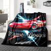 Custom Name McQueen's Race Day blanket for Couch & Bed, Plush Cozy Fuzzy Blanket Super Soft & Warm Blankets for Fall and Winter. 0908470