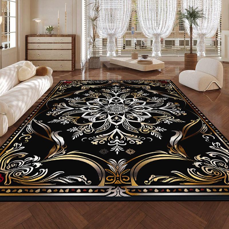 Large Area Persian Retro Carpets for Living Room Classic Home Decor Luxury Rugs Non-slip Bedroom Lounge Rug Coffee Table Mat