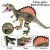 Oenux Neuer Jura-Dinosaurier Spielzeug Spinosaurus Actionfiguren Offenes Maul Tyrannosaurus Tiermodell Sammlung Kinderspielzeug Geschenk