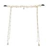 Unique Tassel Headband Accessory Stylish Tassels Headband with Rhinestones Unique Headdress for Special Occasions