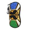 Custom Tomorrowland Flag Sunglasses Soft Case Neoprene Zipper Shell Eyeglass Case Protective Box For Glasses