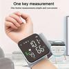 Monitor de Presión Arterial de Muñeca Automático con Pantalla LCD Grande - Brazalete Ajustable, Detección de Frecuencia de Pulso, Alerta de Latido Irregular