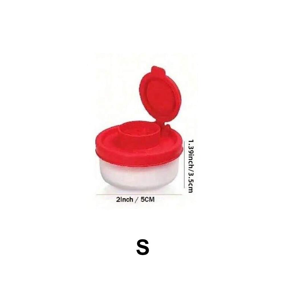 

1pc Salt And Pepper Shakers, Salt Shaker For Camping Picnic Outdoors Kitchen Lunch Boxes, Travel Spice, Seasoning Bottle, Spice