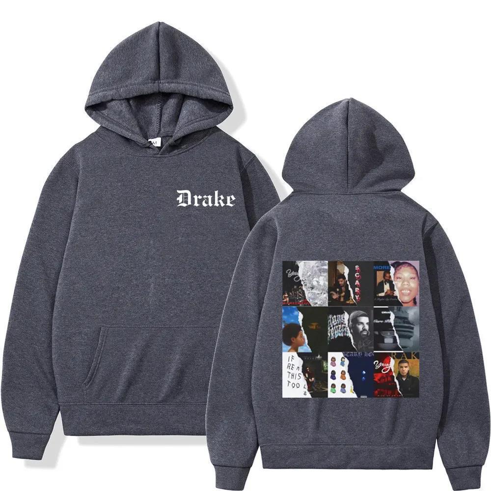 Hot Rapper Drake Album Printed Hoodie High Quality Fashion