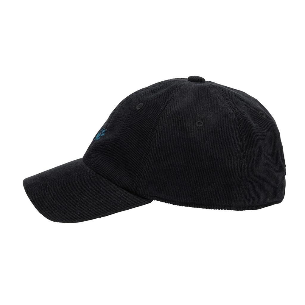 Unisex Cap JP PAW CORDS 6PNL CAP Hat black [Jack Wolfskin] (Corduroy) [A63234 / V3]