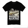 Alligator Alcatraz Shirt Florida Everglades Parody Design T-Shirt Classic Tshirts Male Urban Retro Creative Tshirt Aesthetic Rap