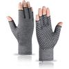 1 Pair Anti Arthritis Compression Gloves Help Increase Circulation Reduce Pain Fingerless Gloves for Women Men