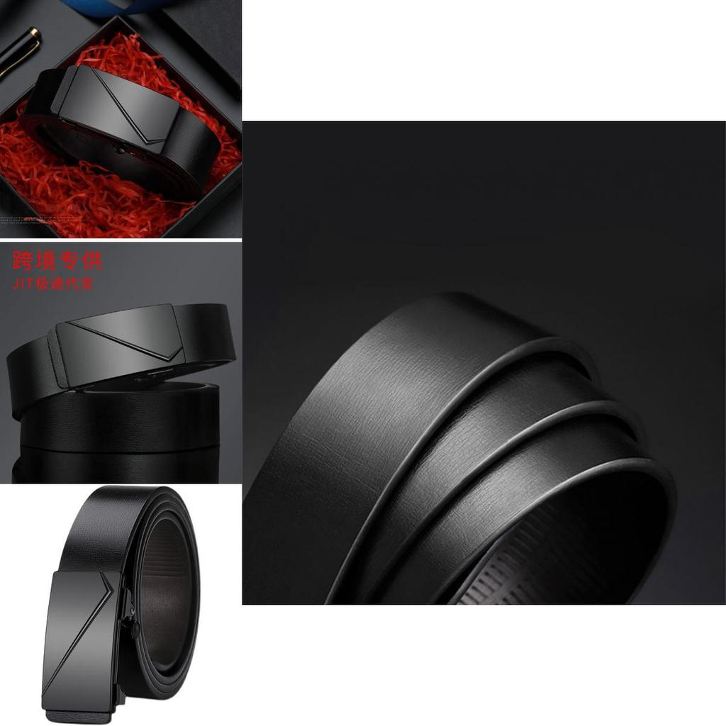 Vielseitiger PU-Leder-Businessgürtel mit automatischer Schnalle für formelle und Freizeitkleidung