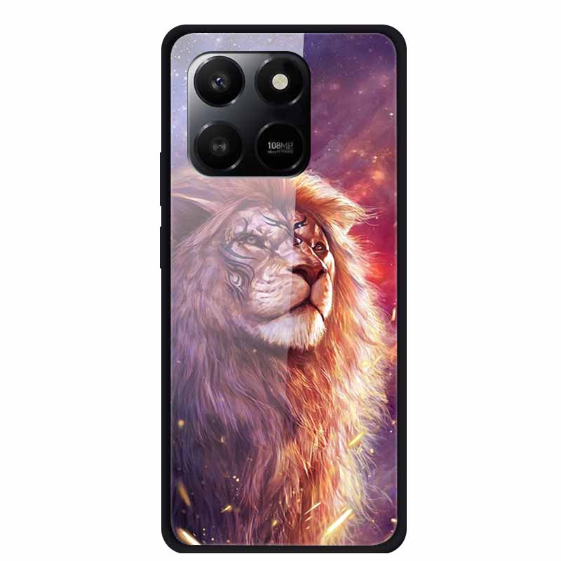 6.77" Glass Back Cover For Honor 400 Smart X7d 2025 Case Tempered Glass Case For Honor Play 10T 5G Case Protective Fundas Shells