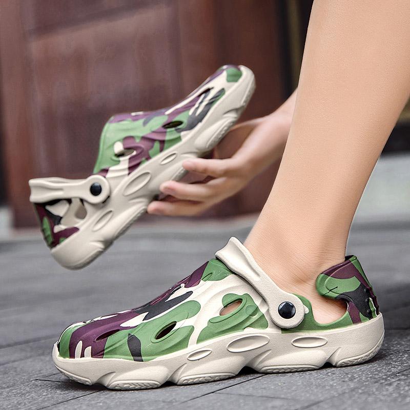 2022 Beach Sandals Eva Summer Garden Clogs Men Fashion Fishing Sandals Men Sandal Outdoor Sports Slippers Big Size 47 48