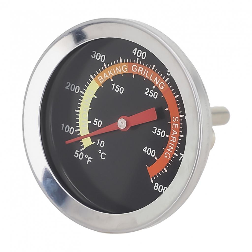 Fitment BBQ Stainless Steel Temperature Gauge High Temperature Gasket