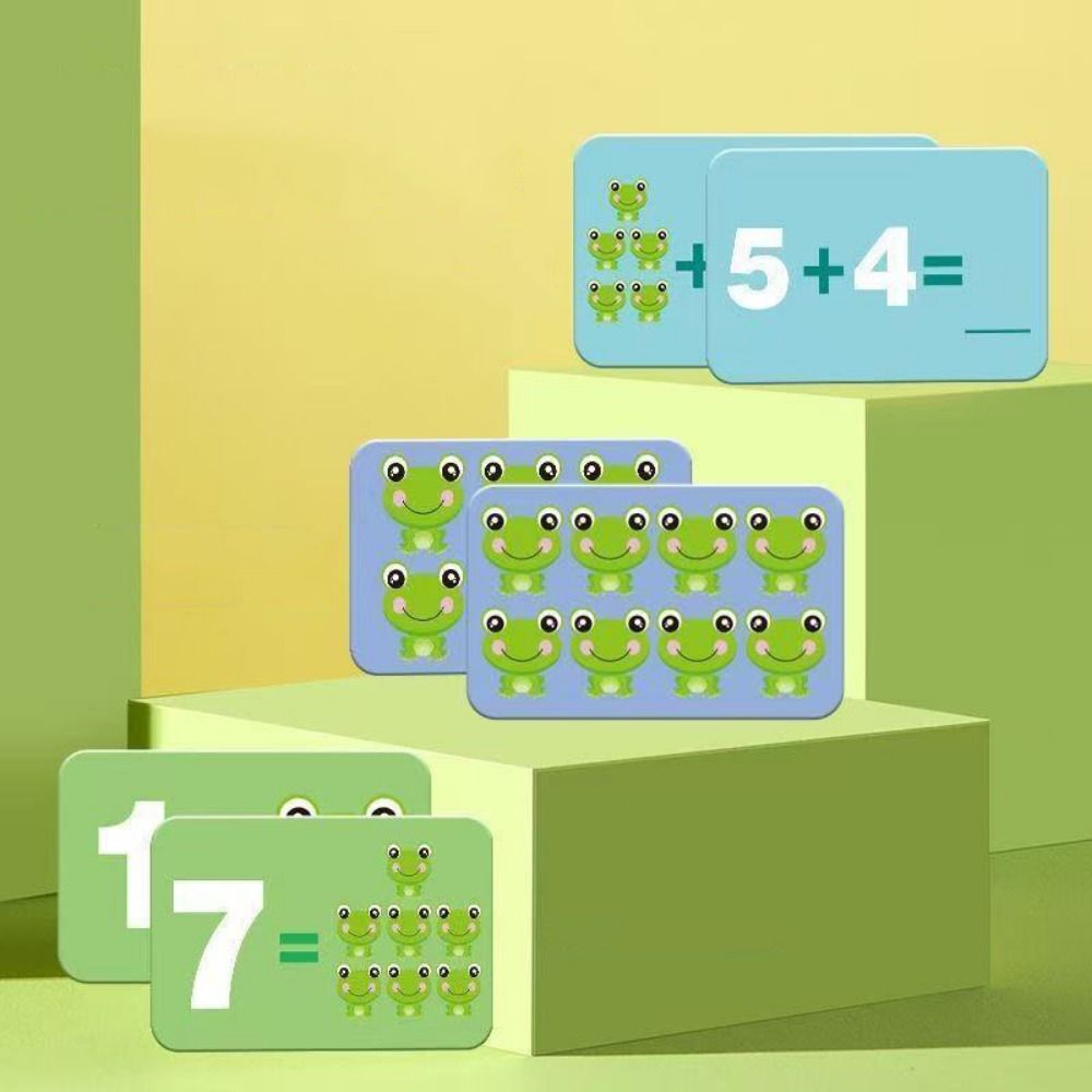 Frosch Frosch Digital Weiß Baum Spielzeug Zählbaum Stapelbarer Balancebaum Spiel Kindergarten