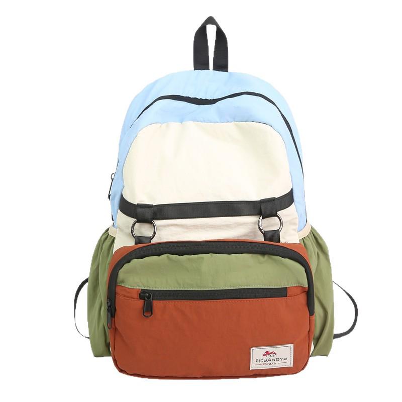 New Mountain Series Color Block Lightweight Sports Backpack - Breathable, Foldable & Ideal for Travel and Mountaineering