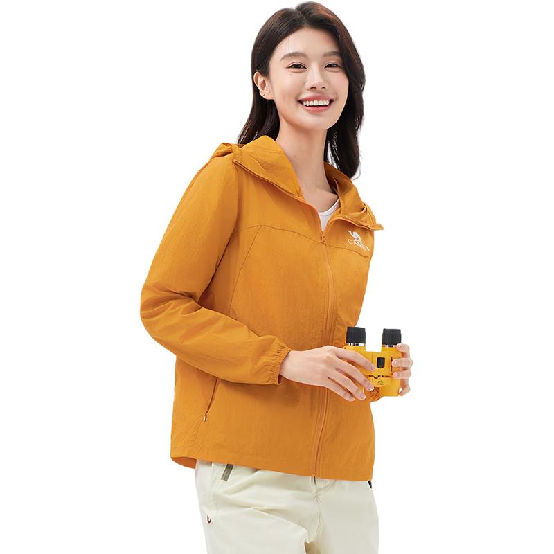 Camel Muguang Women s Hooded Sun Protection Jacket S