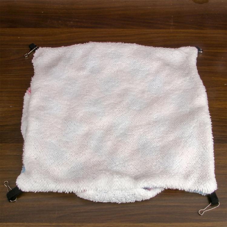 Small Pet Habitat Bed Hideouts Hammock Hamster and Gerbil Hideaway Winter for Rodents Sleep Hammock Shelter