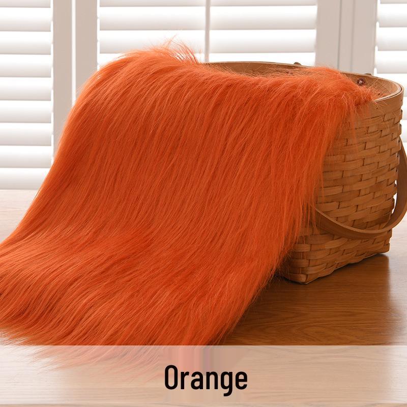 

Тканина штучного хутра з довгим ворсом 12 см для косплею та іграшок фурсьюту 50x50cm