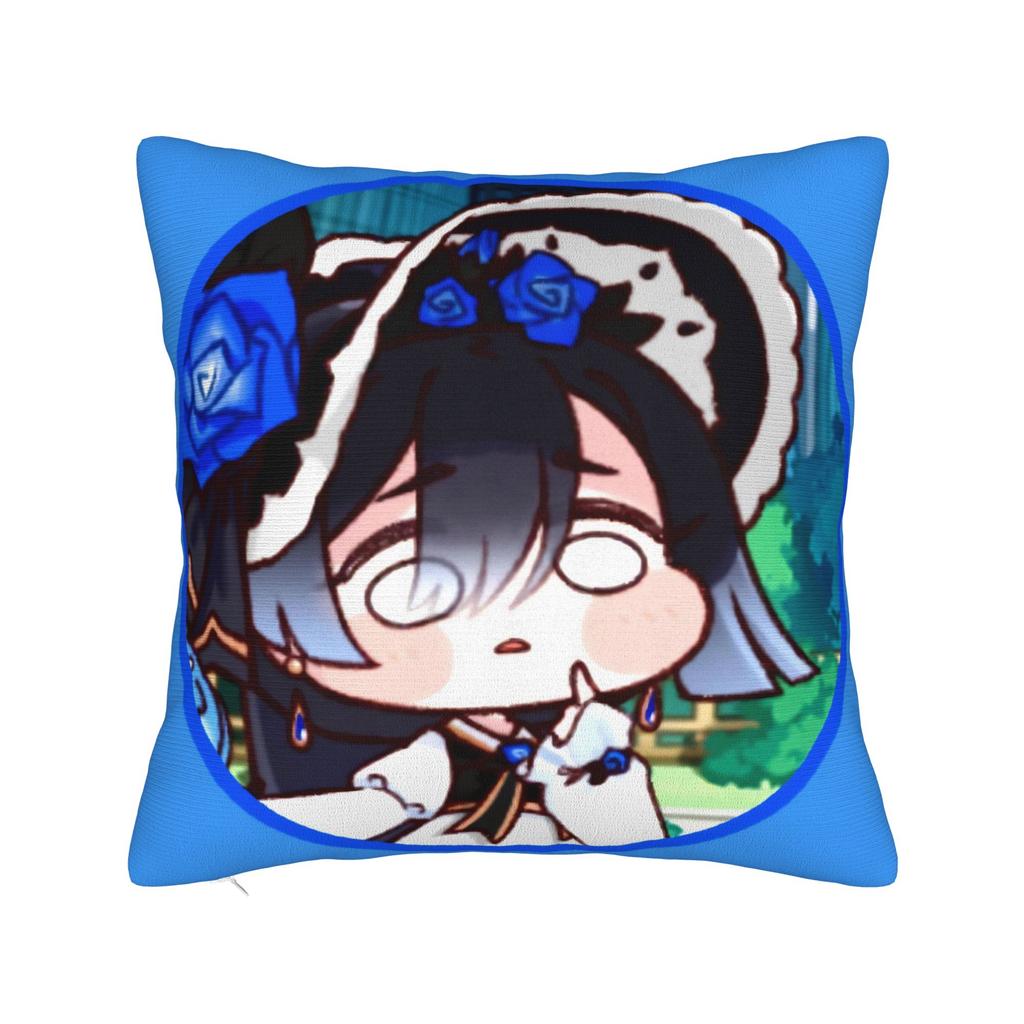 Decorative Pillow Cover Trickcal CChibi Go Games Merchandise Living Room Throw Pillow Case Cover Square Multiple Sizes