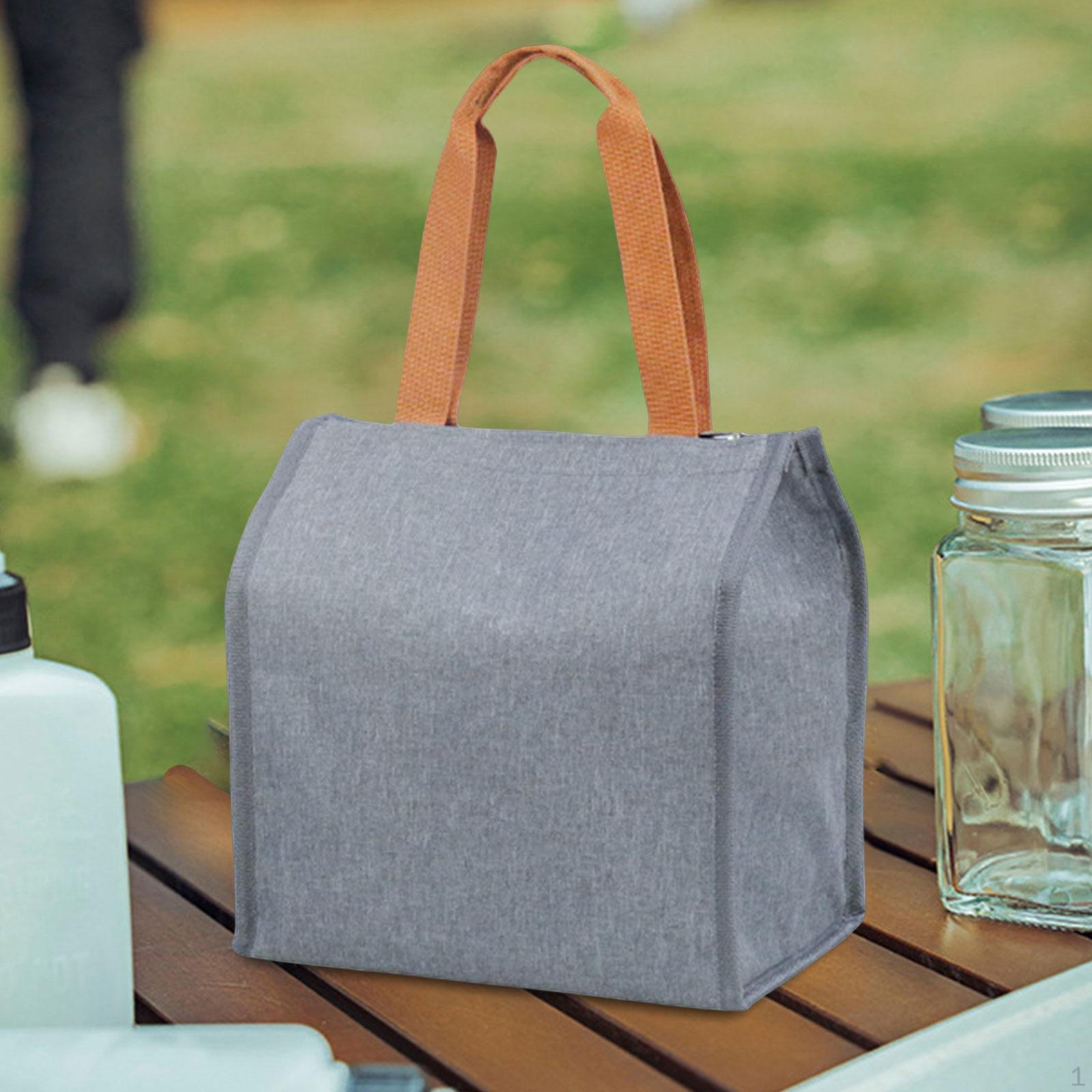 Изолированная сумка из Оксфордской ткани большая многоразовая портативная легкая ланч-сумка-коробка для Style B 749₽