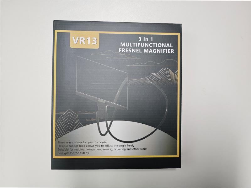 3-in-1 Fresnel High-Definition Magnifier: Neck, Desktop, Handheld for Elderly Reading