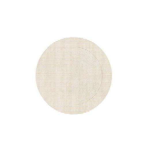 Light Luxury Round Carpet Abstract Bedroom Decor Rugs Dresser Computer Chair Non-slip Lounge Rug Home Balcony Soft Thick Carpets